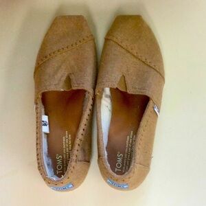 Toms Felted Tan Alpargata